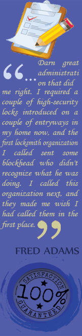 Locksmith Of The Woodlands testmonials